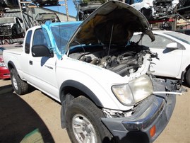 2000 Toyota Tacoma SR5 White 3.4L AT 4WD #Z23350